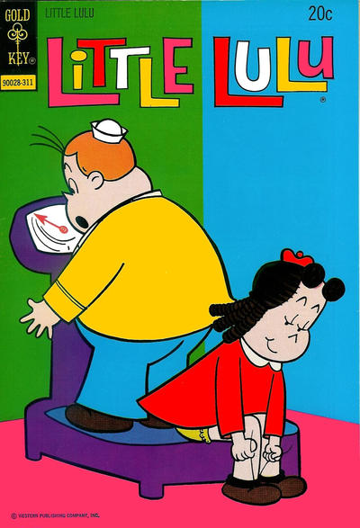 Cover for Little Lulu (Western, 1972 series) #215 [Gold Key]