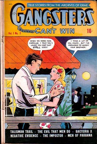 Cover for Gangsters Can't Win (D.S. Publishing, 1948 series) #v1#7