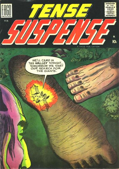 Cover for Tense Suspense (Fago Magazines, 1958 series) #2