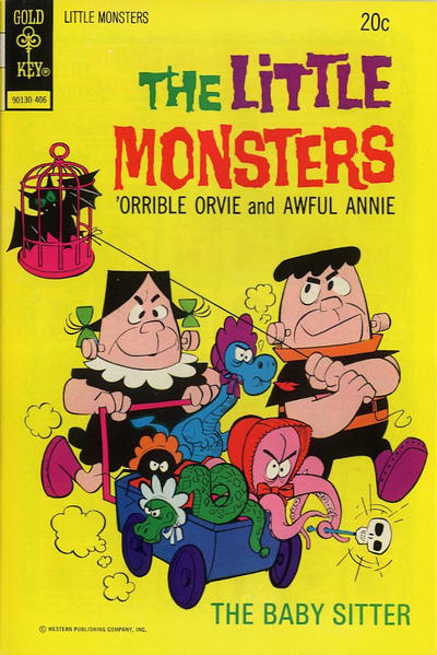Cover for The Little Monsters (Western, 1964 series) #25 [Gold Key]