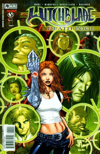Cover for Witchblade (Image, 1995 series) #70 [Cover 1 - Francis Manapul]