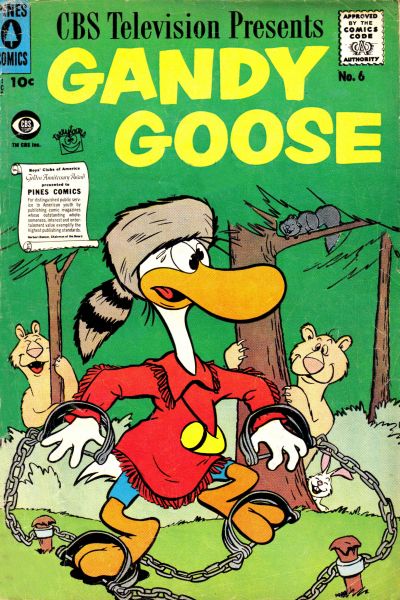 Cover for Gandy Goose (Pines, 1956 series) #6