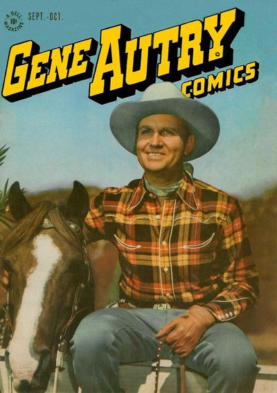 Cover for Gene Autry Comics (Dell, 1946 series) #9