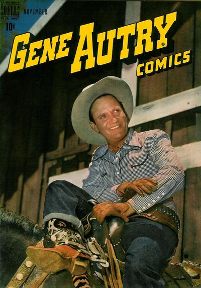 Cover for Gene Autry Comics (Dell, 1946 series) #21