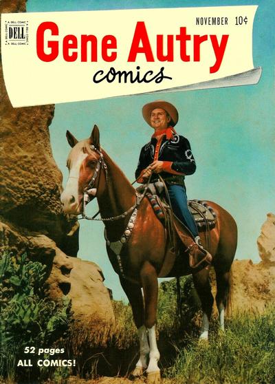 Cover for Gene Autry Comics (Dell, 1946 series) #45