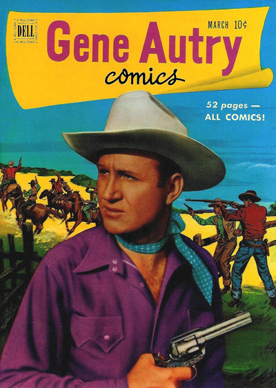 Cover for Gene Autry Comics (Dell, 1946 series) #49