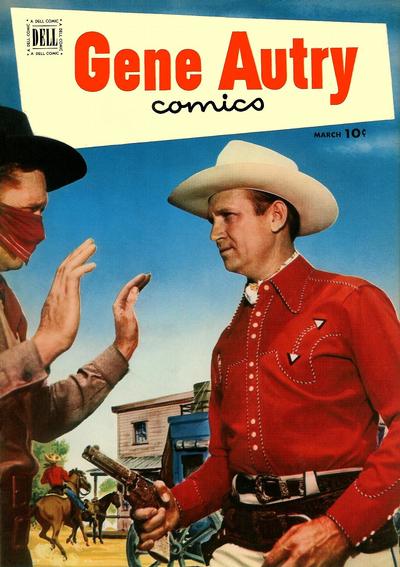Cover for Gene Autry Comics (Dell, 1946 series) #61