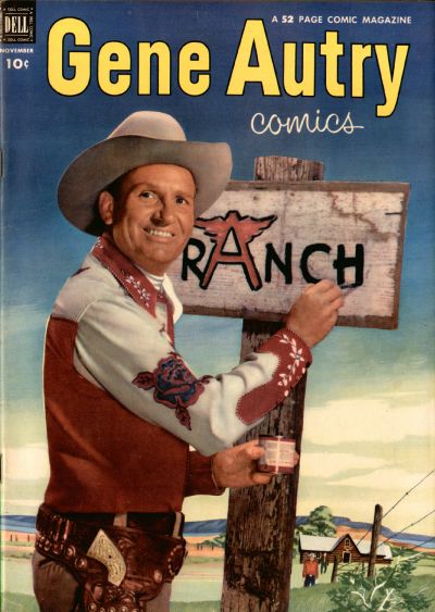 Cover for Gene Autry Comics (Dell, 1946 series) #69