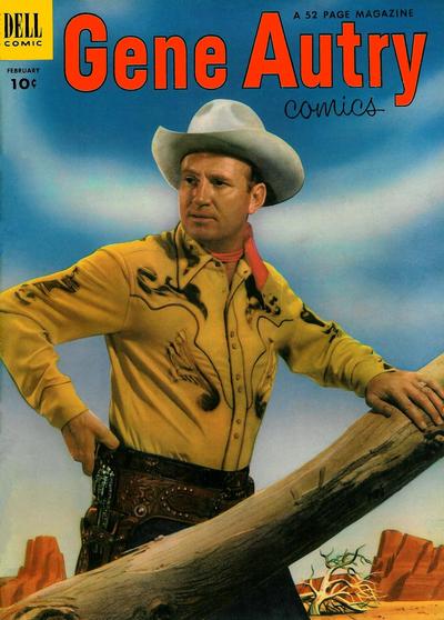 Cover for Gene Autry Comics (Dell, 1946 series) #72