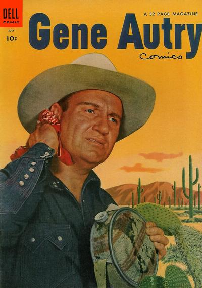 Cover for Gene Autry Comics (Dell, 1946 series) #89