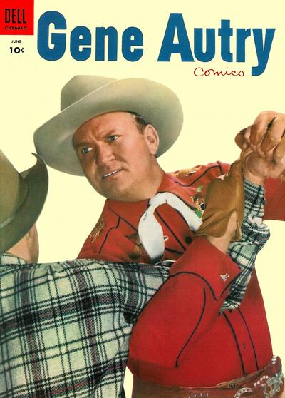 Cover for Gene Autry Comics (Dell, 1946 series) #100
