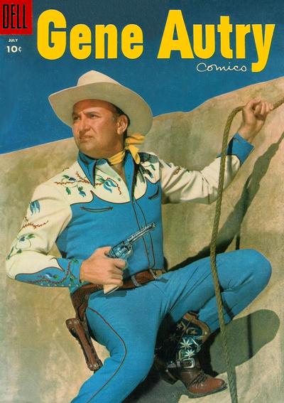 Cover for Gene Autry Comics (Dell, 1946 series) #101