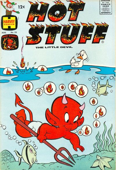 Cover for Hot Stuff, the Little Devil (Harvey, 1957 series) #55
