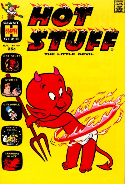 Cover for Hot Stuff, the Little Devil (Harvey, 1957 series) #107