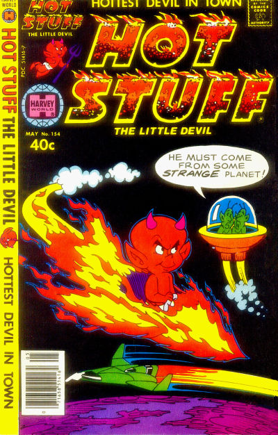 Cover for Hot Stuff, the Little Devil (Harvey, 1957 series) #154