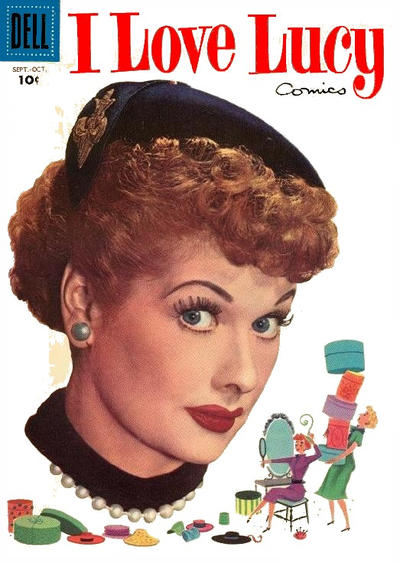Cover for I Love Lucy Comics (Dell, 1954 series) #12