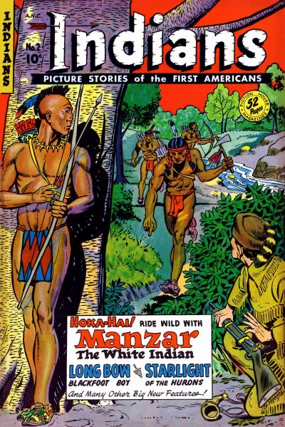 Cover for Indians (Fiction House, 1950 series) #2