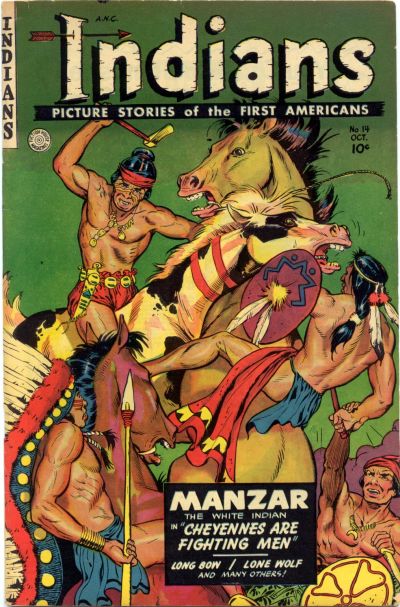 Cover for Indians (Fiction House, 1950 series) #14
