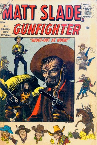 Cover for Matt Slade, Gunfighter (Marvel, 1956 series) #4