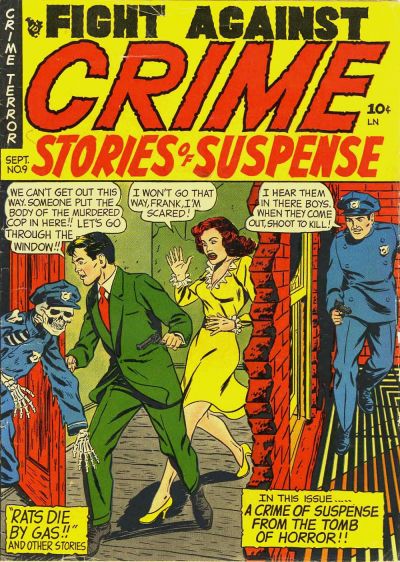 Cover for Fight against Crime (Story Comics, 1951 series) #9
