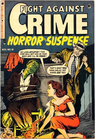 Cover for Fight against Crime (Story Comics, 1951 series) #16
