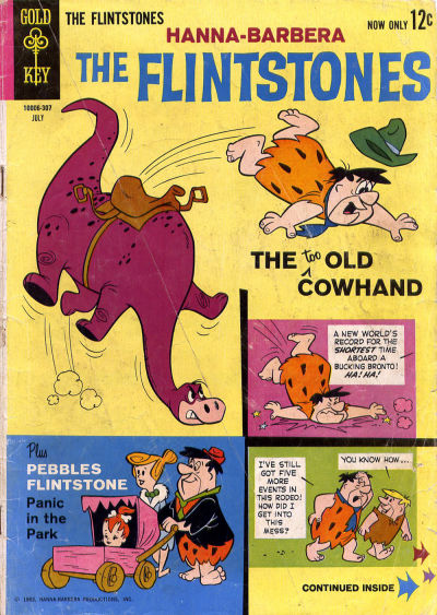 Cover for The Flintstones (Western, 1962 series) #12