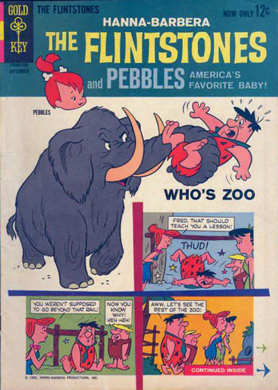 Cover for The Flintstones (Western, 1962 series) #13