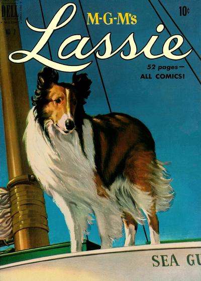 Cover for M-G-M's Lassie (Dell, 1950 series) #2