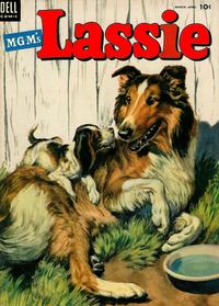 Cover for M-G-M's Lassie (Dell, 1950 series) #15