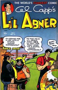 Cover Thumbnail for Al Capp's Li'l Abner (Toby, 1949 series) #71
