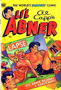 Cover Thumbnail for Al Capp's Li'l Abner (Toby, 1949 series) #81