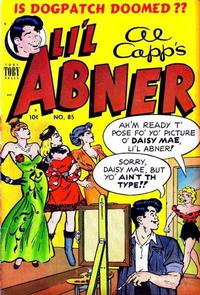 Cover for Al Capp's Li'l Abner (Toby, 1949 series) #85