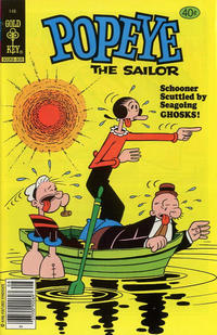 Cover Thumbnail for Popeye the Sailor (Western, 1978 series) #149 [Gold Key]