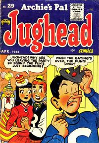 Cover for Archie's Pal Jughead (Archie, 1949 series) #29