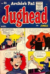 Cover for Archie's Pal Jughead (Archie, 1949 series) #31