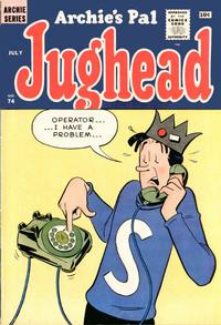 Cover for Archie's Pal Jughead (Archie, 1949 series) #74