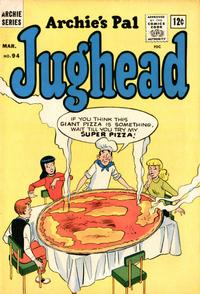 Cover Thumbnail for Archie's Pal Jughead (Archie, 1949 series) #94