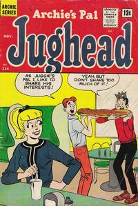 Cover Thumbnail for Archie's Pal Jughead (Archie, 1949 series) #114