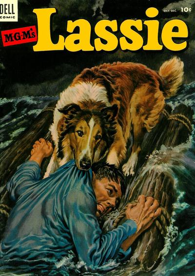 Cover for M-G-M's Lassie (Dell, 1950 series) #13