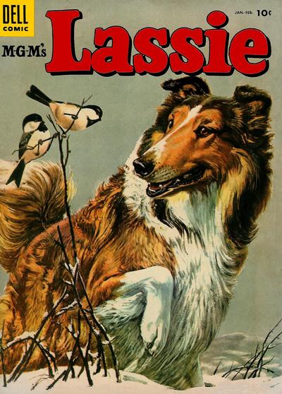 Cover for M-G-M's Lassie (Dell, 1950 series) #20
