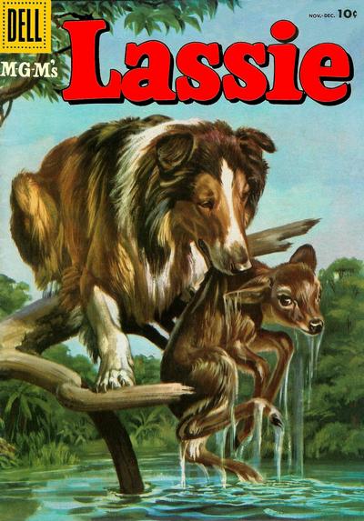 Cover for M-G-M's Lassie (Dell, 1950 series) #31