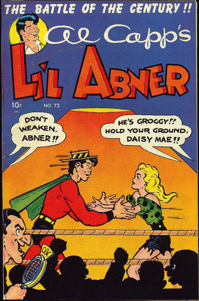Cover for Al Capp's Li'l Abner (Toby, 1949 series) #72