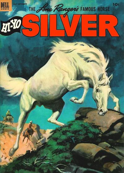 Cover for The Lone Ranger's Famous Horse Hi-Yo Silver (Dell, 1952 series) #7