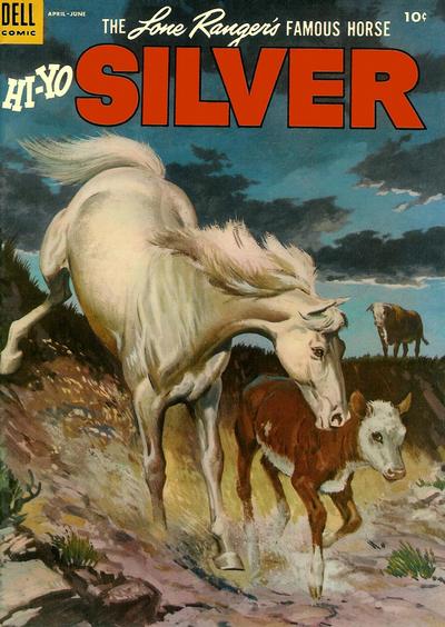 Cover for The Lone Ranger's Famous Horse Hi-Yo Silver (Dell, 1952 series) #10