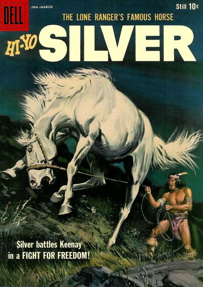 Cover for The Lone Ranger's Famous Horse Hi-Yo Silver (Dell, 1952 series) #29
