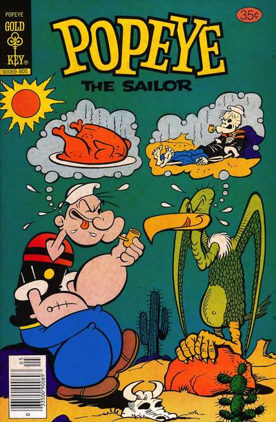 Cover for Popeye the Sailor (Western, 1978 series) #139 [Gold Key]