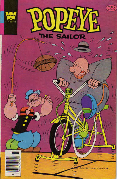 Cover for Popeye the Sailor (Western, 1978 series) #142 [Whitman]