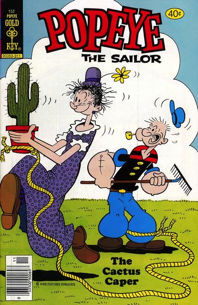 Cover for Popeye the Sailor (Western, 1978 series) #152 [Gold Key]