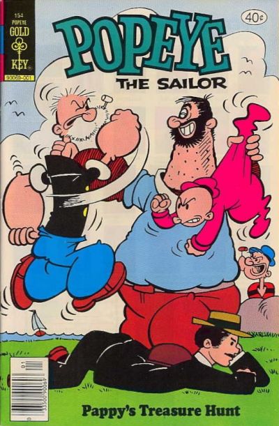 Cover for Popeye the Sailor (Western, 1978 series) #154 [Gold Key]
