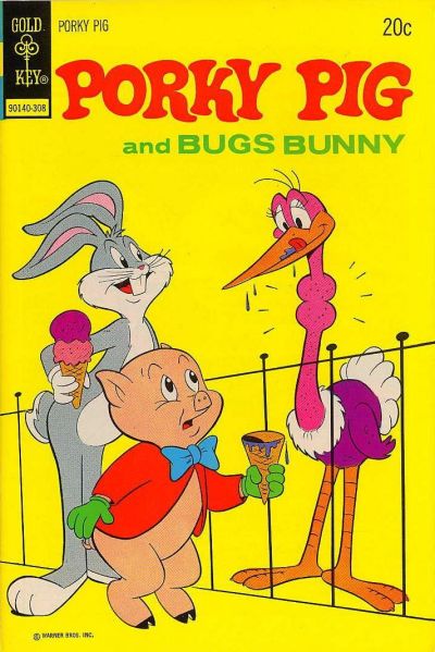 Cover for Porky Pig (Western, 1965 series) #49 [Gold Key]